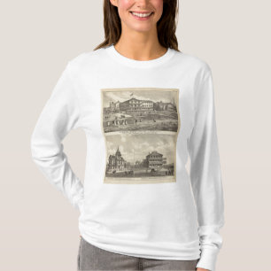 T-shirt Résidences de Chambre et de Kaighn et de chariot
