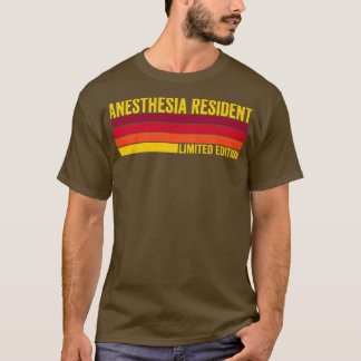 T-shirt Résident de l'anesthésie