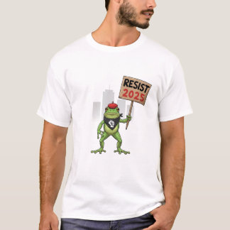 T-shirt Resist Portland Frog Protest