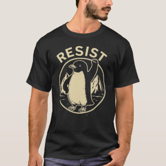 T-shirt Résistance au pingouin