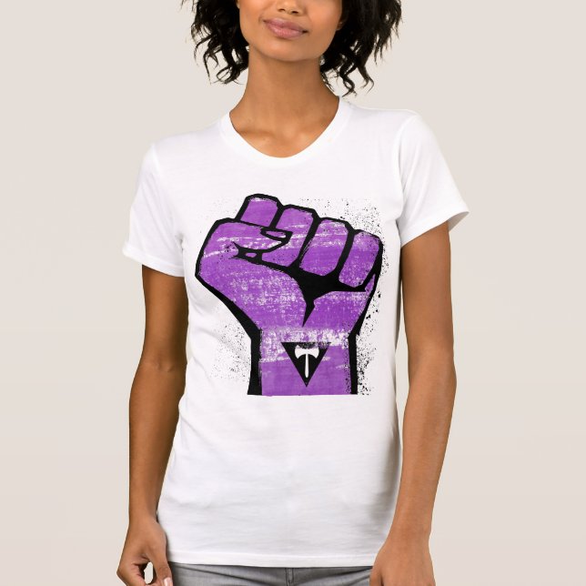 T-shirt Résistance lesbienne (Devant)