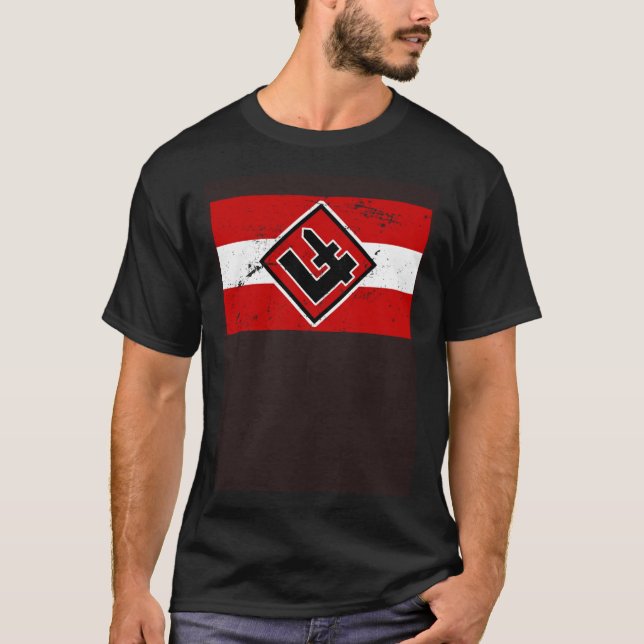 T-shirt Résistance polonaise Pologne Pride Ancre PW Armia  (Devant)