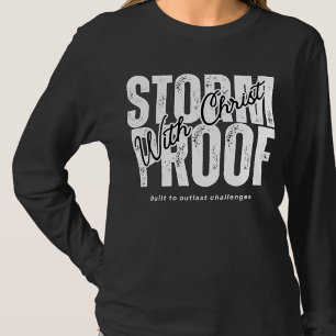 T-shirt Résistant aux tempêtes avec le Christ - Christiani