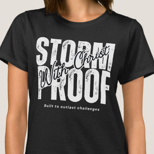 T-shirt Résistant aux tempêtes avec le Christ - Prière des