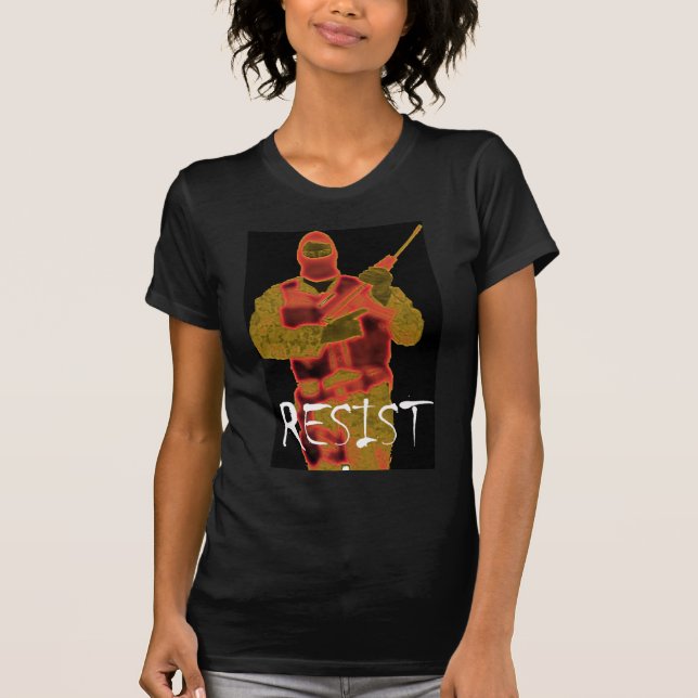 T-shirt resistblack (Devant)