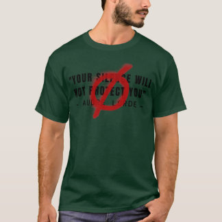 T-shirt Résister à la citation Revolt Rebel 1