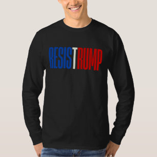 T-shirt Résister à Trump - déclaration politique