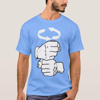 T-shirt Résister American Sign Language ASL Enseignant Int