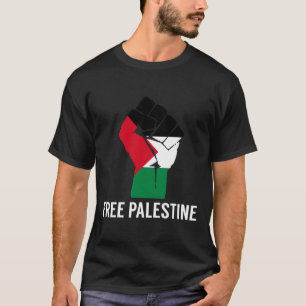 T-shirt Résister au drapeau palestinien - Libérez la Pales