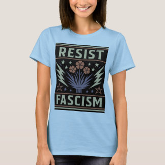 T-SHIRT RÉSISTER AU FASCISME