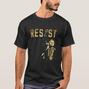 T-shirt RÉSISTER Bernie Sanders Liberté Service national a