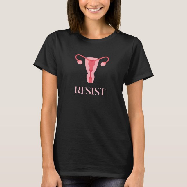 T-shirt Résister Protéger le choix de la femme 1 (Devant)