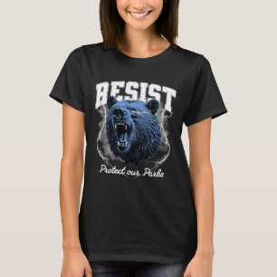 T-shirt Résister Protéger Nos Parcs Nos Parcs Nationaux Pa
