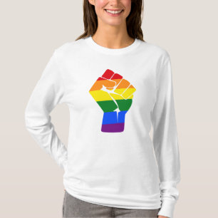 T-shirt #Résistez à la contestation de l'arc-en-ciel LGB