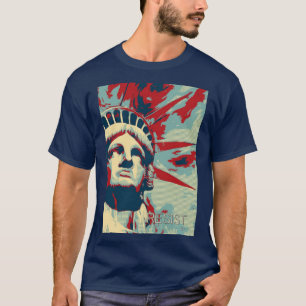 T-shirt RÉSISTEZ - à la statue de la liberté
