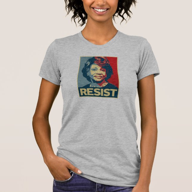 T-shirt RÉSISTEZ - à l'affiche de propagande des eaux de (Devant)