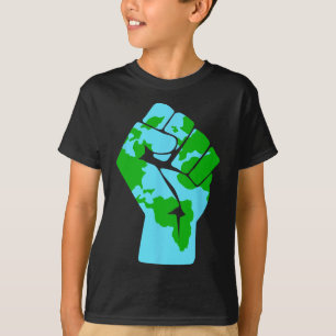 T-shirt #résistez au réchauffement climatique, Terre Mère,
