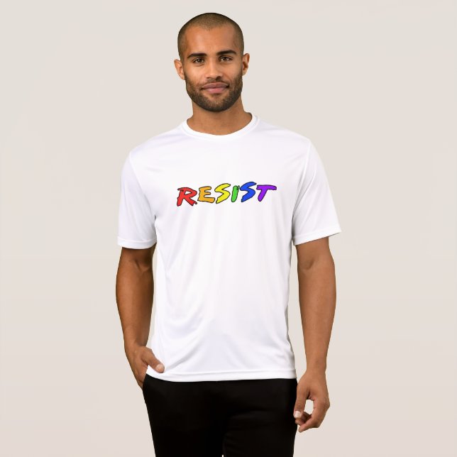 T-shirt Résistez avec fierté ! (jusqu'à 4x !) (Devant entier)