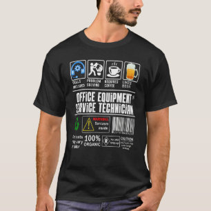 T-shirt Résoudre les compétences des techniciens de servic