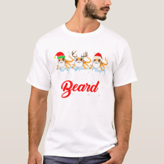 T-shirt Respect The Beard Christmas