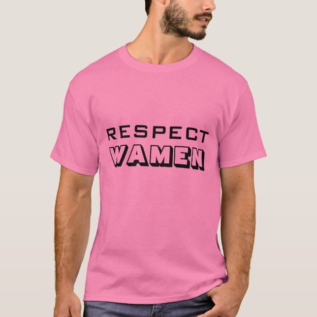T-shirt Respect Wamen (Devant)