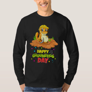 T-shirt Respecter Drôle Le Jour De La Marmotte