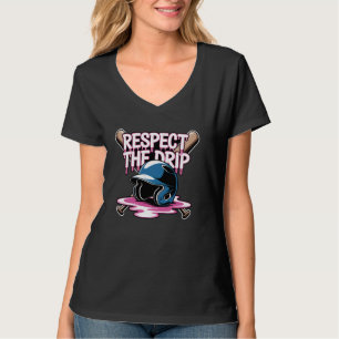T-shirt Respecter La Drip Baseball Ice Cream Driam Drip Su
