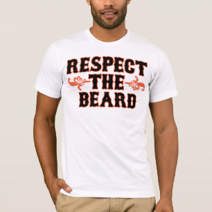 T-shirt Respectez la barbe