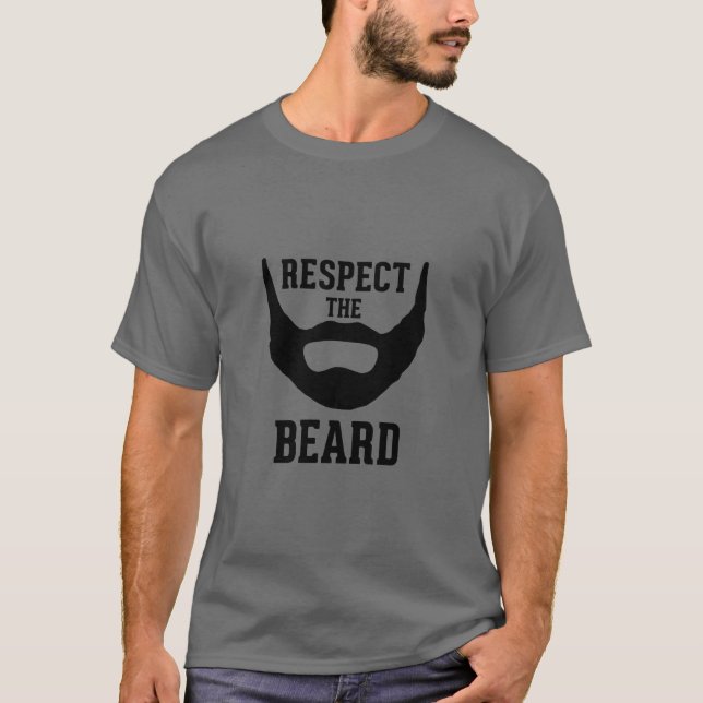 T-shirt Respectez la barbe (Devant)