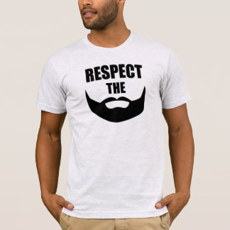 T-shirt Respectez la barbe