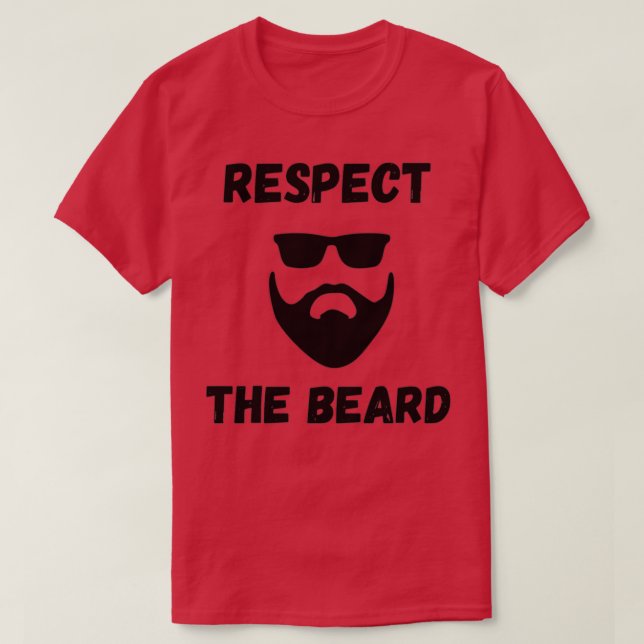 T-shirt Respectez La Barbe 2 1 (Design devant)