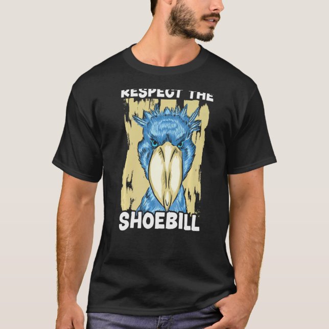 T-shirt Respectez La Bouche De Soupe Oiseau Whisperer Whal (Devant)
