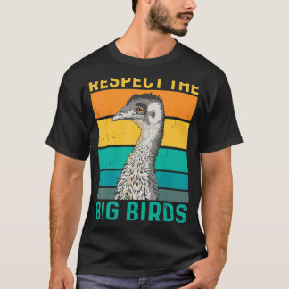 T-shirt Respectez La Citation Des Grands Oiseaux Pour Un O