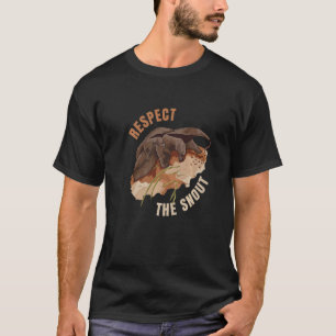 T-shirt Respectez La Citation Snout Pour Un Animal Anteate