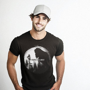 T-shirt Respectez la faune locale de Bigfoot Nature