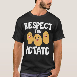 T-shirt Respectez La Pomme De Terre