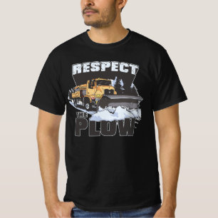 T-shirt Respectez La Poudre, Le Fil De Neige