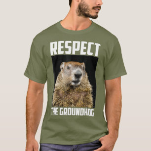 T-shirt Respectez Le Cochon De Terre Du Bois Du Cochon De 