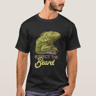 T-shirt Respectez le dragon à barbe 