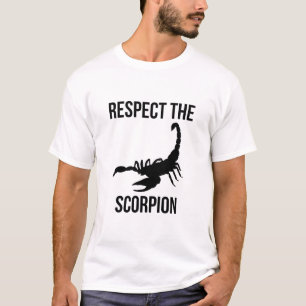 T-shirt Respectez le scorpion