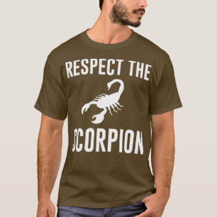 T-shirt Respectez le scorpion