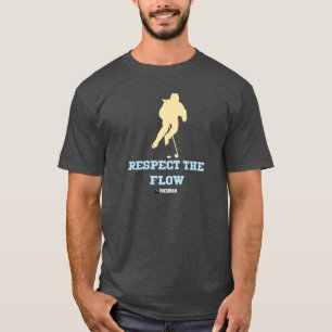 T-shirt Respectez l'écoulement