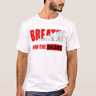 T-shirt Respira y encuentra el equilibrio Camiseta