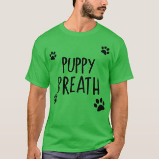 T-shirt Respiration des chiots