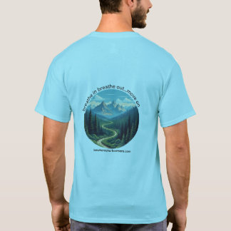 T-Shirt Respirer Inspirer Passer à Autre Chose