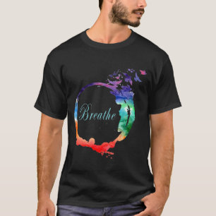 T-shirt Respirer le Cool paradisiaque Respirer Nature Yoga