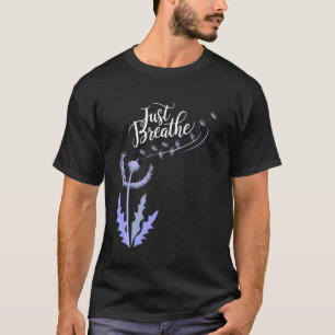 T-shirt Respirer simplement Pissenlit Fleur sauvage Botani