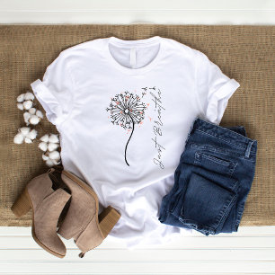 T-shirt Respirer simplement Yoga Pissenlit