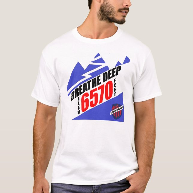 T-shirt Respirez le tee - shirt profond (Devant)