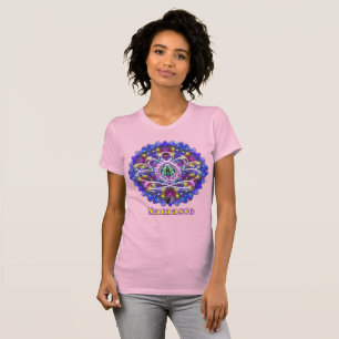 T-shirt Resplendant Zen Lotus Namaste
